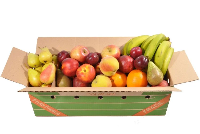 comefruta mix variedad caja abierta