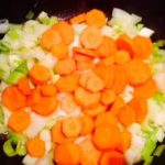 zanahoria y puerro para porrusalda
