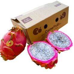 Pitaya, fruta del dragón, dragon fruit, fruta exótica, pitahaya, saludable, antioxidante, rica en fibra, superalimento, tropical, vitamina C, hidratante, piel rosada, pulpa blanca, pulpa roja, semillas negras, digestión, bajo en calorías, dulce, refrescante, fruta nutritiva.