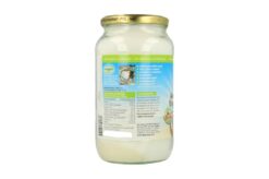 aceite coco goerg back w - Aceite de coco virgen extra bio
