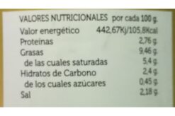 aceituna gordal info nutri - Aceitunas Gordal Aliño Casero