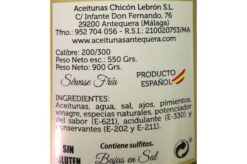 aceituna partida ingredientes - Aceitunas partidas aliñadas