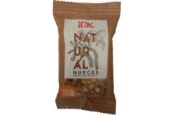 bolsa individual nueces - Almendras con piel, ración individual
