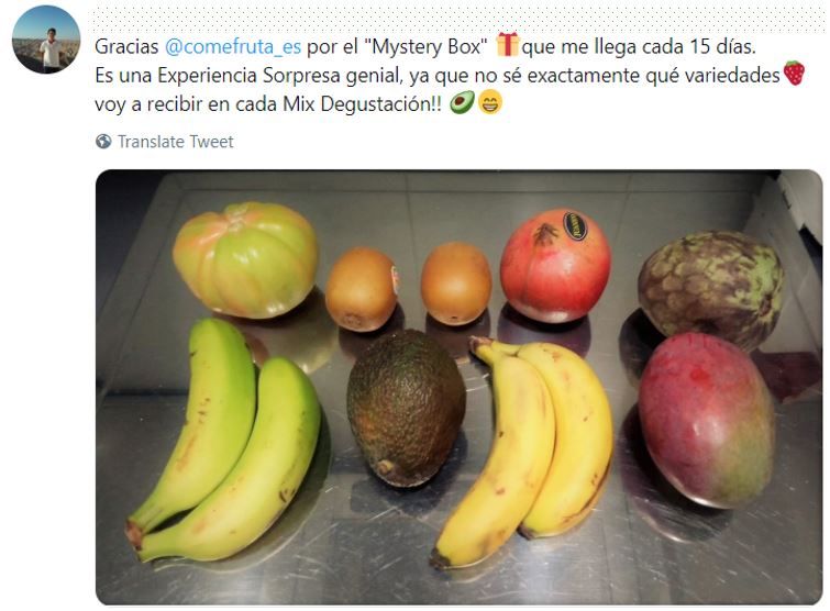 comefruta suscripción