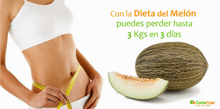 dieta del melón comefruta