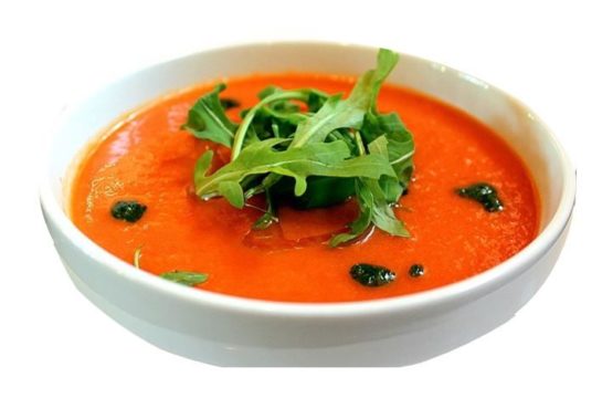 gazpacho fresco saludable