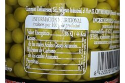 info ingredientes guisantes w - Guisantes extra al natural