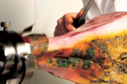 jamon slección corte cuchillo - Jamón selección