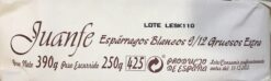 lateral lata juanfe esparrago navarra - Espárrago de Navarra blancos extra