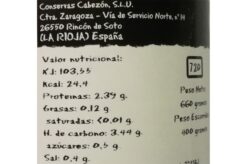 menestra info nutri - Menestra de verduras