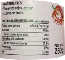 Mermelada Pimiento Rojo