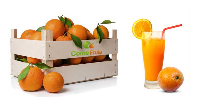 naranjas y zumo