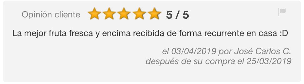 opiniones comefruta