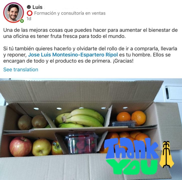 suscripciones comefruta opiniones de clientes