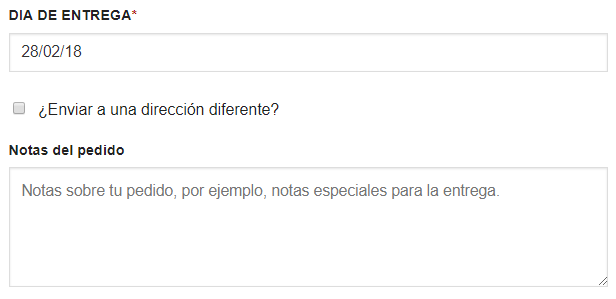 cambiar día de entrega (paso 1)