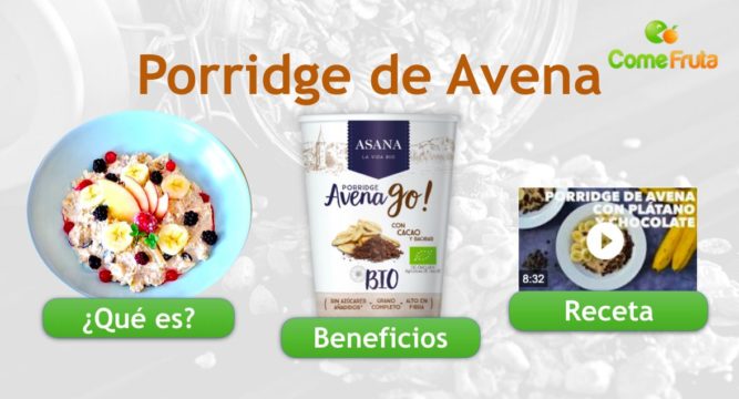 beneficios y qué es porridge avena