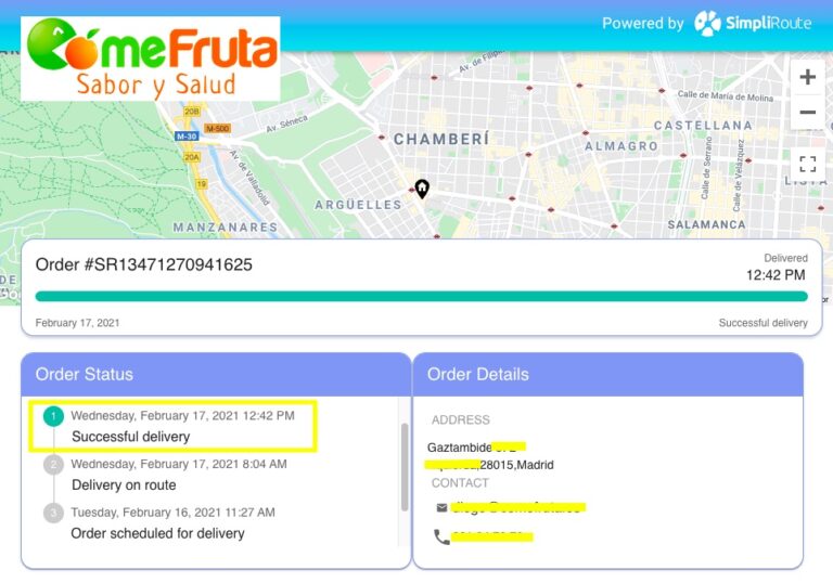 ¿Cómo Hacer El Seguimiento De Tu Pedido? - ComeFruta