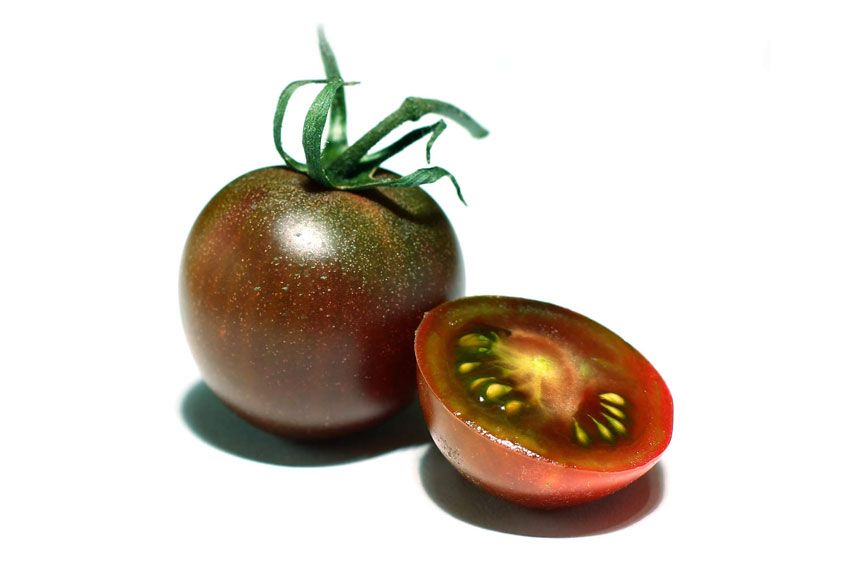 variedades de tomates con sabor: kumato