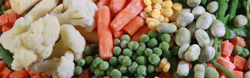 Congelar verduras