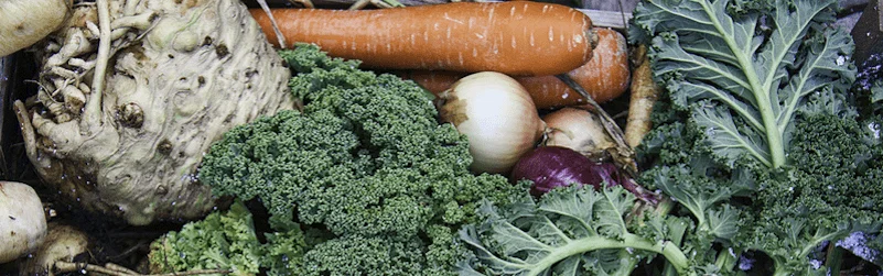 verduras de temporada de marzo